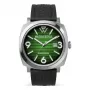Watchpeople sieviešu kvarca analogais pulkstenis 700987 - 45mm melns ciparnīca ar mākslīgās ādas siksniņu