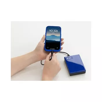 WD My Passport 2TB pārnēsājamais ārējais cietais disks (USB 3.2 Gen 1, Cobalt Blue)