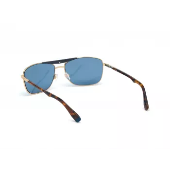 WEB EYEWEAR MAN Saulesbrilles WE0274-6032V Havana Green Rectangular Acetate 60/16/140 mm