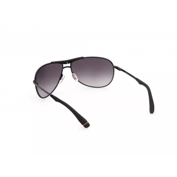 WEB EYEWEAR MAN WE0296-6601B Saulesbrilles Melnas Taisnstūris 66/14/125 mm