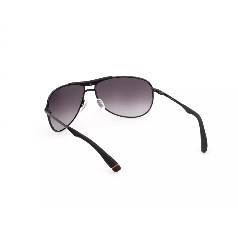 WEB EYEWEAR MAN WE0296-6601B Saulesbrilles Melnas Taisnstūris 66/14/125 mm