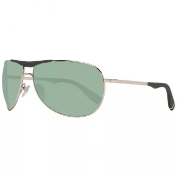 WEB EYEWEAR MAN WE0296-6632P Polarized Rectangular Sunglasses Black/Grey 66/14/125 mm