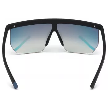 WEB EYEWEAR Vīriešu saulesbrilles WE0221-02Z Melns acetāta rāmis Pelēkas lēcas UV400