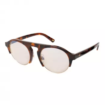 WEB EYEWEAR vīriešu saulesbrilles WE0224-52G Havana Acetāts Zaļš Polikarbonāts UV400 52mm