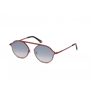 WEB EYEWEAR Unisex saulesbrilles WE0198-5766C Melns rāmis Pelēkas lēcas 57mm