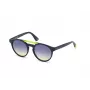 WEB EYEWEAR Unisex Saulesbrilles WE0262-5190W Square Acetate Melns Rāmis Pelēkas Lēcas 51/19/145 mm