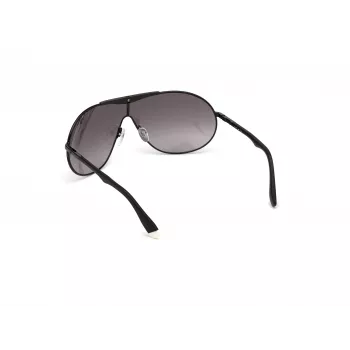 WEB EYEWEAR Unisex Saulesbrilles WE0282-0001B Melns Rāmis Pelēka Lēca UV400 3. Kategorija