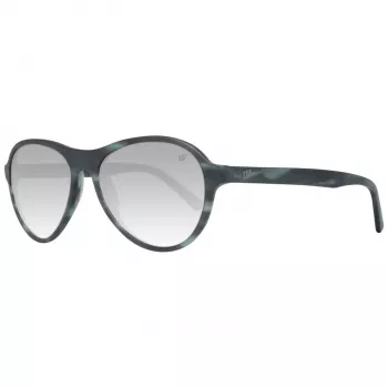 WEB EYEWEAR WE0128-5479W Unisex Square Sunglasses Black/Grey 54/17/145 mm