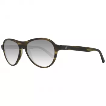 WEB EYEWEAR WE0128-5494N Unisex Saulesbrilles Havana Acetāta Rāmis Brūnas Polikarbonāta Lēcas 54mm