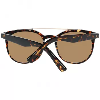 WEB EYEWEAR WE0146-5252G Unisex saulesbrilles Havana rāmis Grey Gradient lēcas 52mm