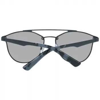 WEB EYEWEAR WE0189-02C Unisex Saulesbrilles - Melns Rāmis Pelēkas Lēcas 59mm