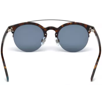 WEB EYEWEAR WE0192-52V Unisex Saulesbrilles Havana Acetāta Rāmis Brūns Gradienta Lēcas 49mm