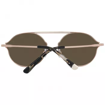 WEB EYEWEAR WE0198-5734G Unisex Saulesbrilles - Melns Acetāta Rāmis, Pelēkas Lēcas, 57mm