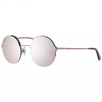 WEB EYEWEAR WE0260-5434U Unisex Saulesbrilles Havana Acetāta Rāmis Zaļas Polikarbonāta Lēcas 54/21/145 mm