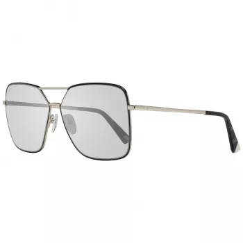 WEB EYEWEAR Woman WE0285-5932B Havana Acetate Geometric Sunglasses Grey Gradient Lens 59mm