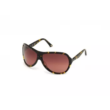 WEB EYEWEAR Woman WE0290-6552F Havana Brown Rectangular Cat Eye Sauļošanās Brilles 65/12/115 mm