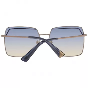WEB EYEWEAR Sieviešu kaķacs formas saulesbrilles WE0259-5734W Havana Acetāts Brūnas gradienta lēcas 57mm