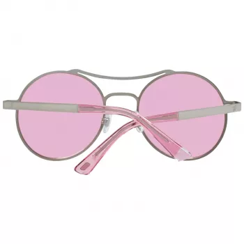 WEB EYEWEAR Sieviešu saulesbrilles WE0171-54016 Spīdīgi melns rāmis, dūmu pelēkas lēcas 54/21/135 mm