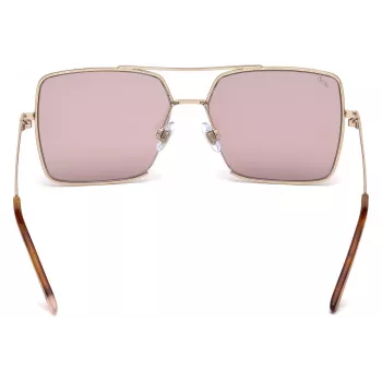 WEB EYEWEAR Sieviešu saulesbrilles WE0210-28Y Havana Brūns Acetāts Kvadrātveida Rāmis UV400