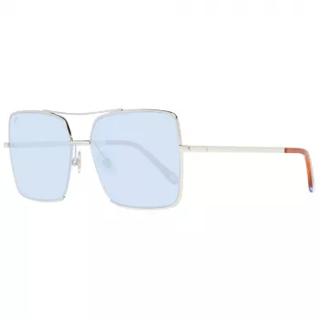 WEB EYEWEAR Sieviešu saulesbrilles WE0210-32V Havana/Brūna Kvadrātveida Acetāts 57mm