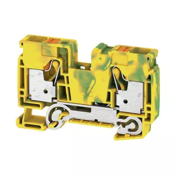 Weidmüller A2C 16 PE spaiļu bloks, A sērija, PUSH IN, 16 mm², zaļš/dzeltens