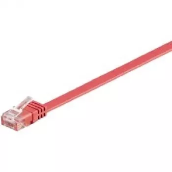 Wentronic 96400 1m Cat6 U/UTP tīkla savienojuma kabelis, sarkans