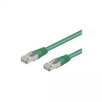 Wentronic Goobay CAT 5e SF/UTP tīkla kabelis, zaļš, 1m, CCA 68043