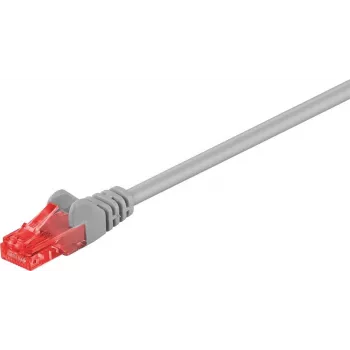 Wentronic Goobay CAT 6 tīkla kabelis, U/UTP, pelēks, 20 m - LSZH bez halogēniem, varš (93690)