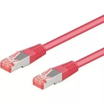 Wentronic Goobay CAT 6a S/FTP tīkla kabelis, fuksijas krāsā, 1 m, LSZH, varš 93682