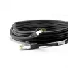 Wentronic Goobay CAT 8.1 S/FTP tīkla kabelis, LSZH, melns, 1 m 66721