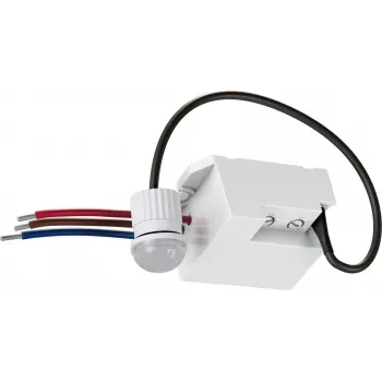 WENTRONIC Goobay Mini kustības detektors PIR griestu montāžai 360° 6m balts 79604