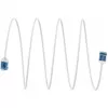 Wentronic Goobay Ultra elastīgs CAT 6A tīkla kabelis Slim U/UTP balts - īpaši īsi savienotāji, 0,5 m 74299