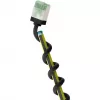 Wentronic Goobay Ultra-Flexible CAT 8.1 Slim S/FTP komutacinis kabelis, melns, 0,25 m, 40 Gbps, īpaši īss ar aizsargu pret aizķeršanos RJ45 74355