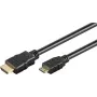 Wentronic High Speed Mini HDMI uz HDMI kabelis ar Ethernet, 1,5 m, melns