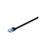 Wentronic RJ45 Cat6a U/UTP tīkla kabelis, 2 m, ar zelta pārklājuma savienotājiem, 10 Gbps 96323