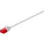 Wentronic Slim Line Cat6 U/UTP tīkla kabelis, 0,15 m, ziloņkaula 71545