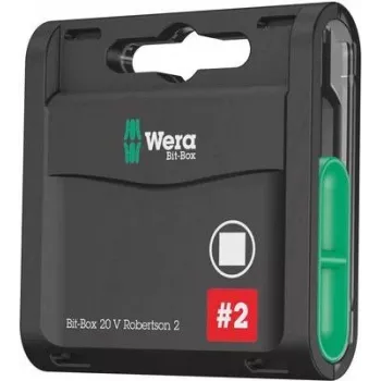 Wera 05057790001 Bit-Check 20 gabalu uzgaļu komplekts ar Rapidaptor turētāju, dimanta pārklājums, Take it easy krāsu kodējums