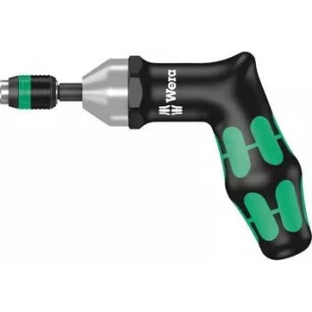 Wera 05074717001 regulējams momentatslēgskrūvgriezis 3,0-6,0 Nm, 1/4 collu hex Rapidaptor, VDE izolēts, 155 mm