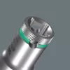 Wera 3/8 inch dziļo uzgriežņu atslēgu komplekts uz magnētiskās sliedes, 9 gab., metrisks, melns/zaļš | ITworkshop.lv