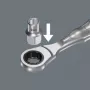 Wera 950 SPKL Hex-Plus L-veida seškantes atslēga ar lodveida galu, 6 mm, hroma vanādija tērauds, BlackLaser apdare 05003669001