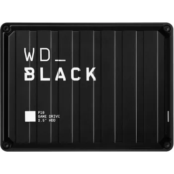 Western Digital BLACK P10 Game Drive 5TB melns (WDBA3A0050BBK) - portatīvais ārējais HDD, USB 3.2 Gen 1, 140MB/s, PS4/Xbox One/PC/Mac