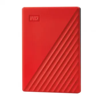 Western Digital My Passport 2TB pārnēsājamais ārējais cietais disks USB 3.2 Gen 1 sarkans (WDBYVG0020BRD)