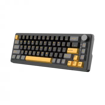 White Shark EXCALIBUR M GK-009151 mehāniskā spēļu tastatūra, melna, US izkārtojums, RGB, vadu