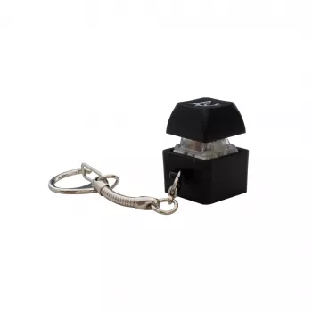 White Shark KEYCHAIN Promo melns mehāniskie slēdži
