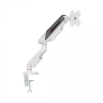 White Shark KHUFU-I GMS-3210 Viena Monitora Galda Stiprinājums 17 inch-32 inch Ekrāniem, Melns