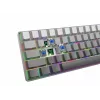 White Shark Nunchaku mehāniskā spēļu tastatūra TKL, Grey, Outemu Blue slēdži, RGB Hot-Swap, vadu USB