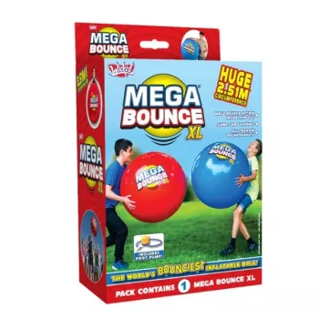 Wicked Vision Mega Bounce XL Piepūšamā Spēļu Bumba - 80 cm Varavīksne