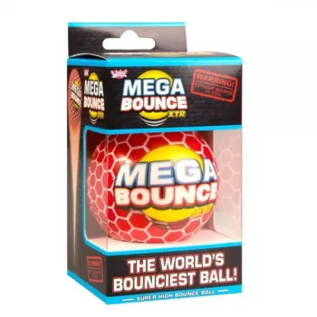 Wicked Vision Mega Bounce XTR Hiperelastīgā polimēra lēkājošā bumba - ekstrēms lēciens virs 100 pēdām - dažādas krāsas