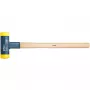 Wiha 02097 Dead Blow āmurs ar mīkstu virsmu un hikora rokturi, 1250 g, 50 mm galva