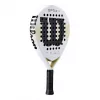 Wilson Optix V2 Lite Padel Rakete - Asaras forma, Mīksts EVA kodols, Stiklašķiedras virsma, Melns/Zaļš